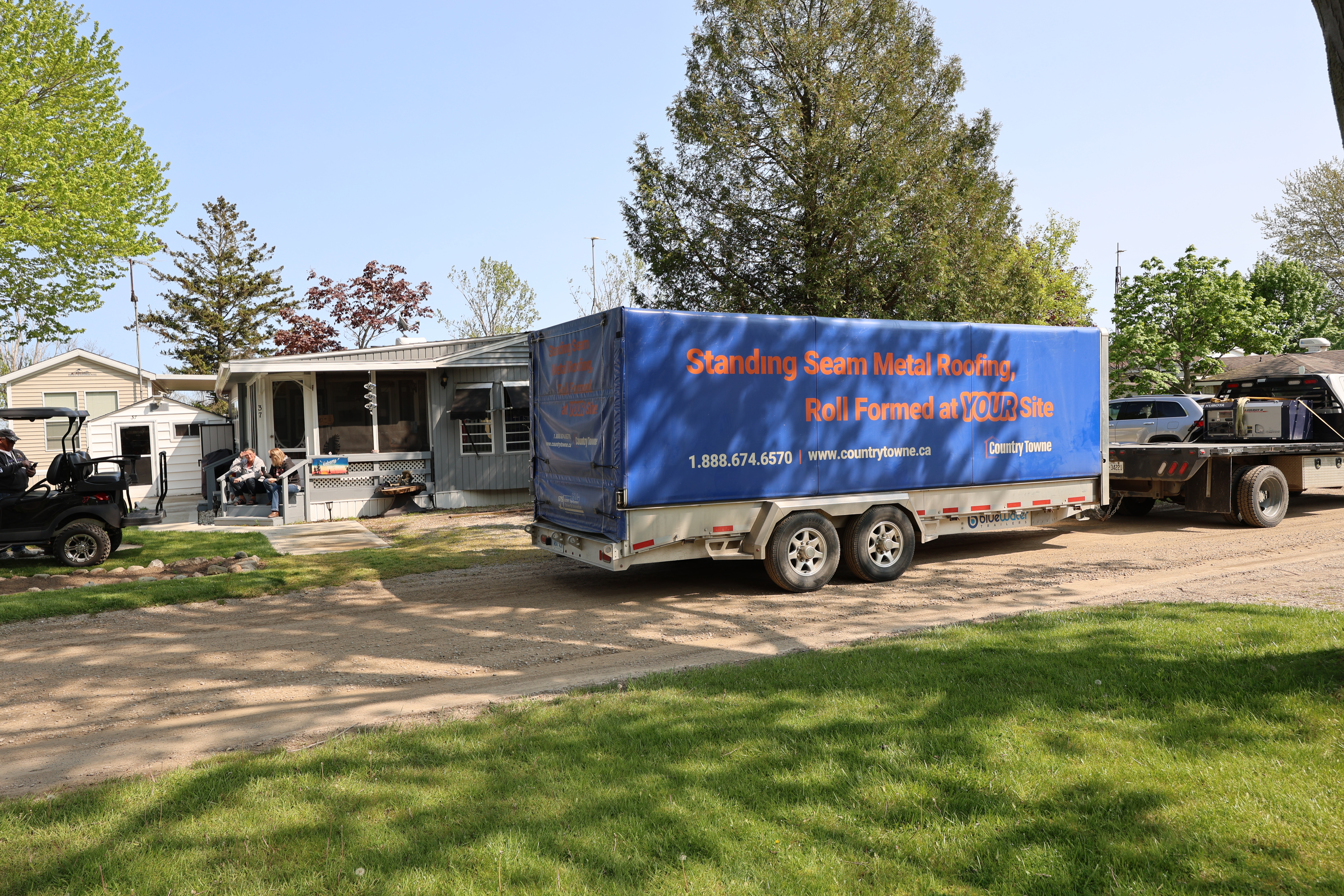 Country Towne Rolled On site Snaplock