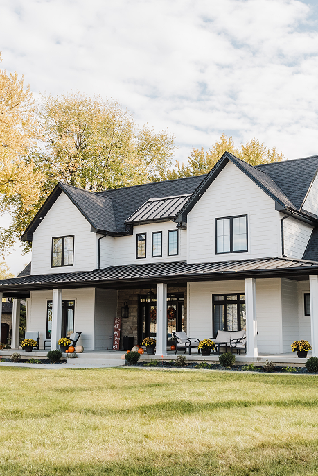 CountryTowne Snaplock accent roof