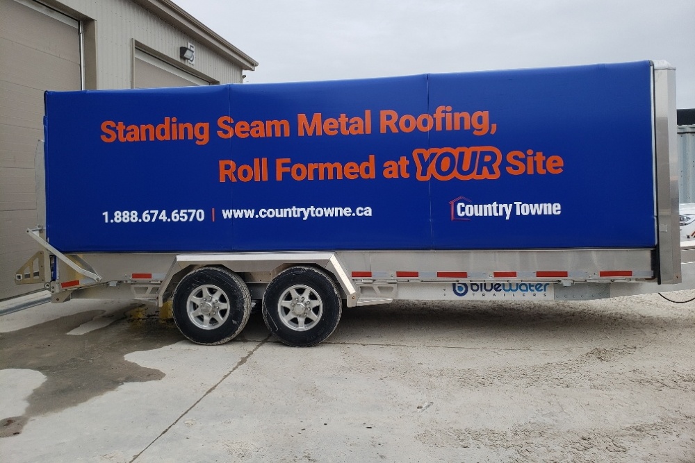 Standing Seam Roll Forming Truck