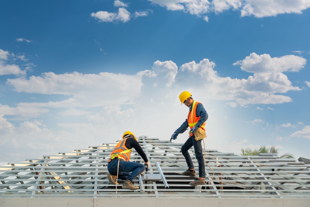 Standing Seam Roofng Job Standing Seam Roofng Job