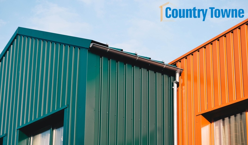 corrugated metal siding